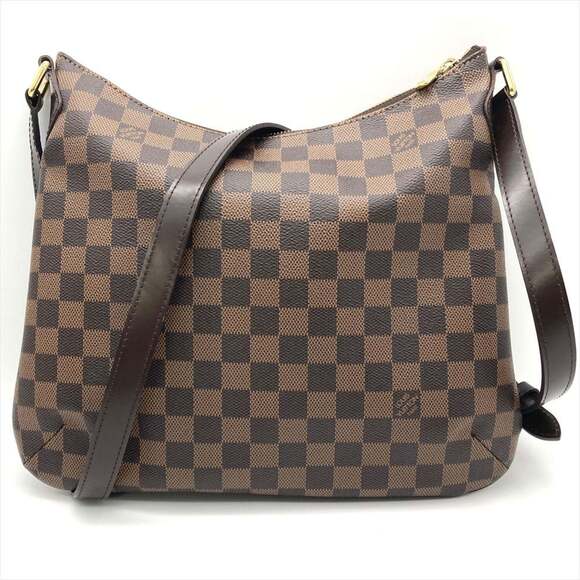 Louis Vuitton Bloomsbury PM Shoulder Bag, Damier Ebene, Brown, N42251, DU0126... - Picture 3 of 10